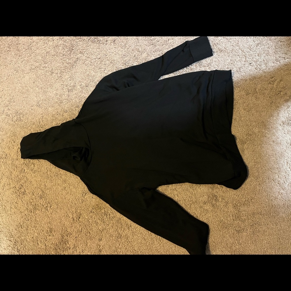 Offline black tunic hoodie, medium, pockets